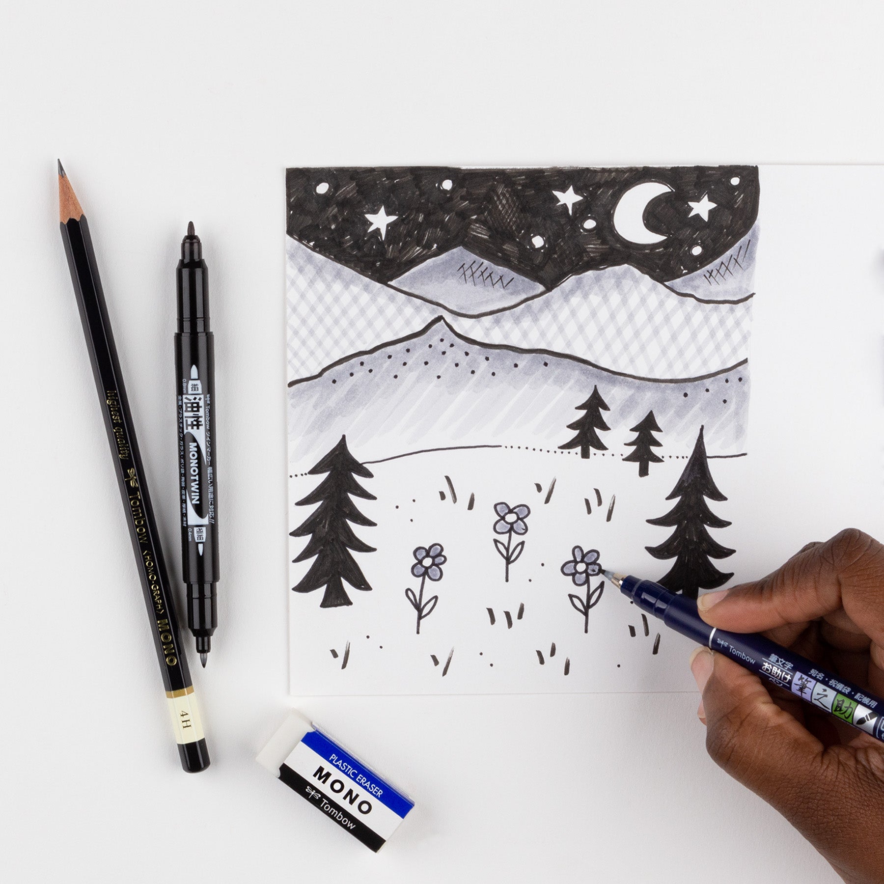 Set de Marcadores y Accesorios para Dibujo