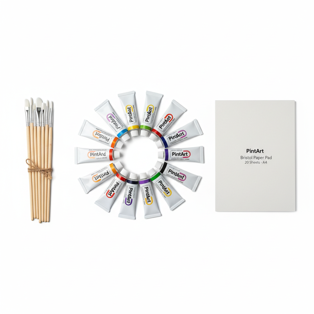 Kit Acrílico Iniciante PintArt