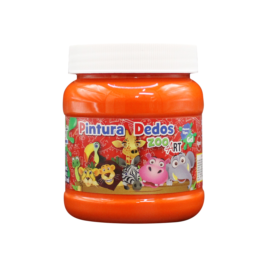Pintura Para Dedos 250ml "ZooArt"