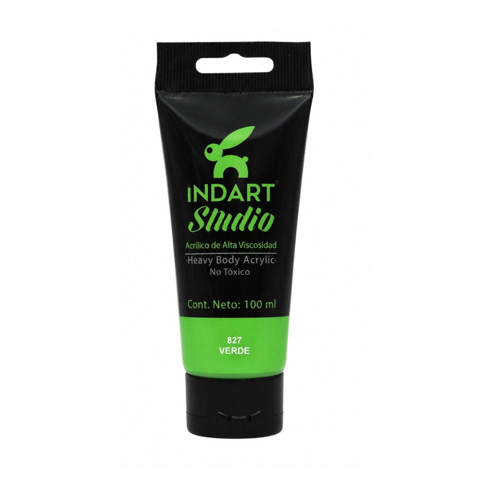 Pintura Acrílica Metálica Indart Studio Alta Viscosidad 100ml