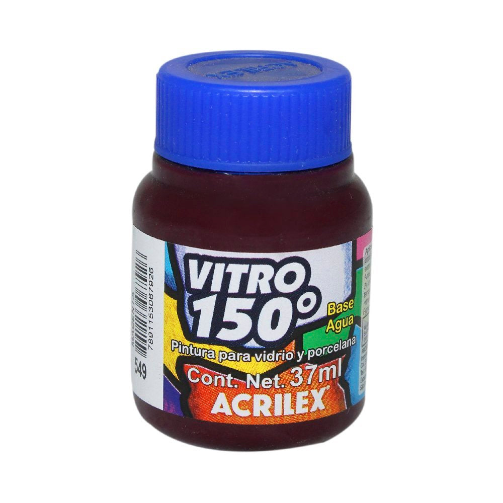 Pintura Acrilex Vitro 150º  37ml