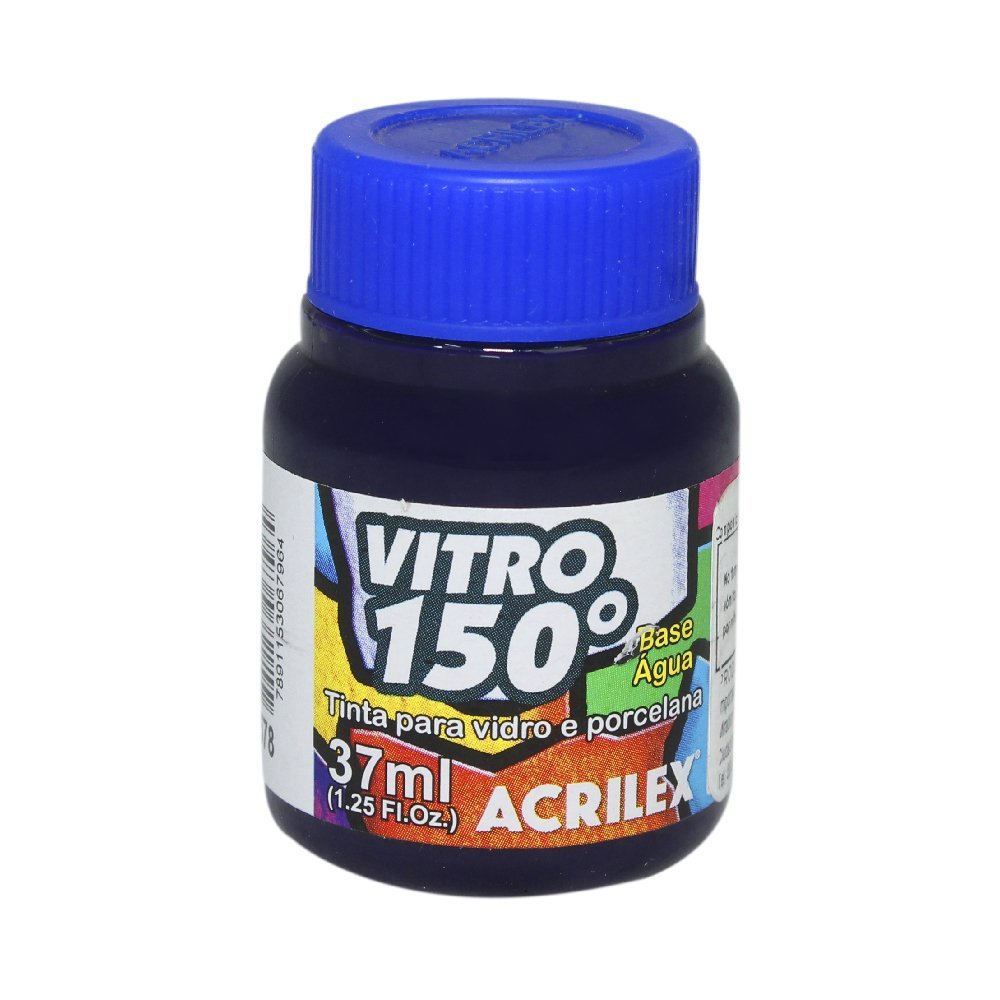 Pintura Acrilex Vitro 150º  37ml