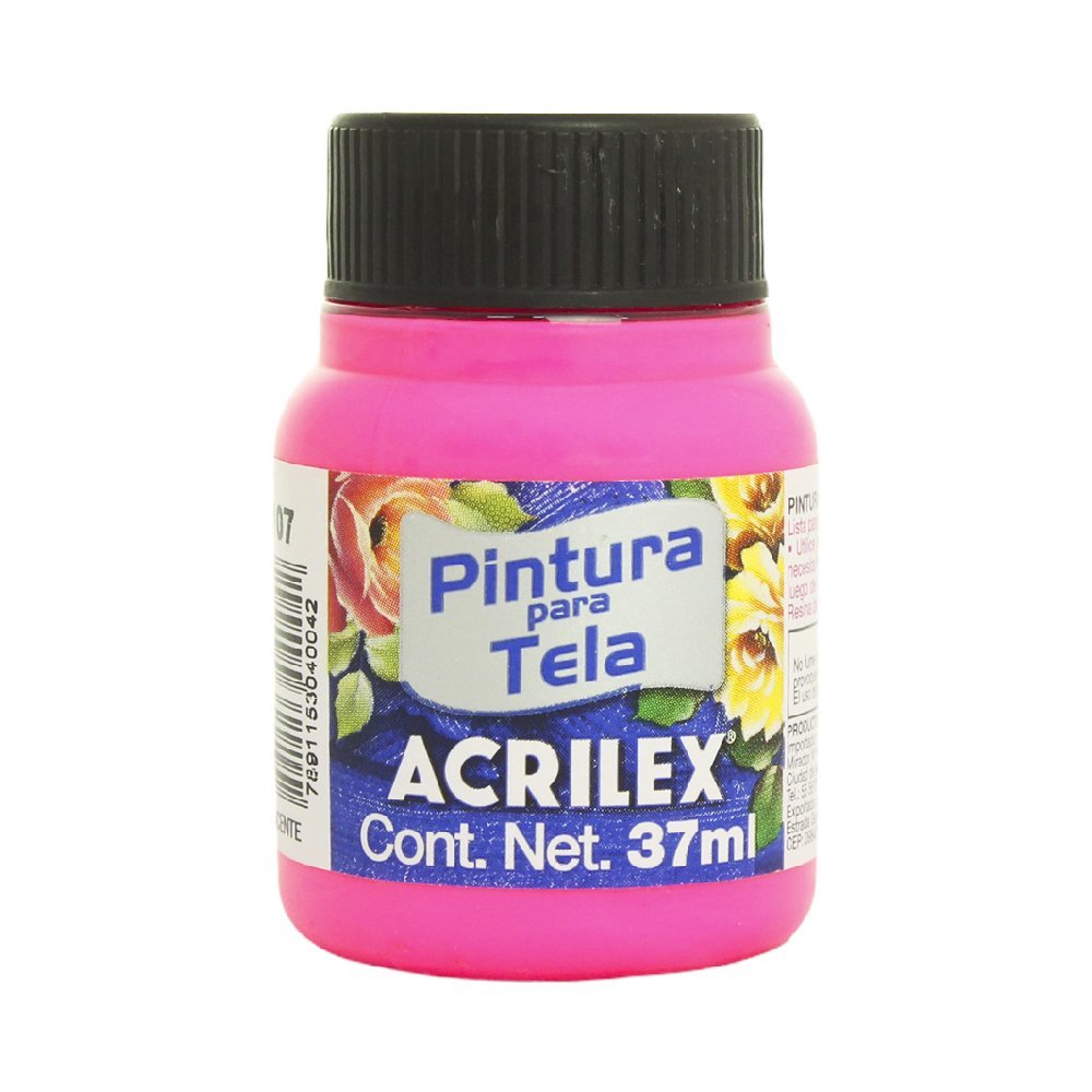 Pintura Para Tela Fluorescente Acrilex 37ml