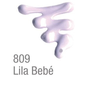 Pintura Acrilex para Tela, Relieve Brillante Lila Bebe 35ml