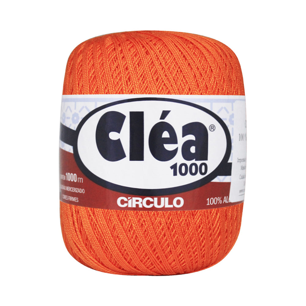 Hilo Clea 1000 Circulo 151g Color Anaranjado 4456