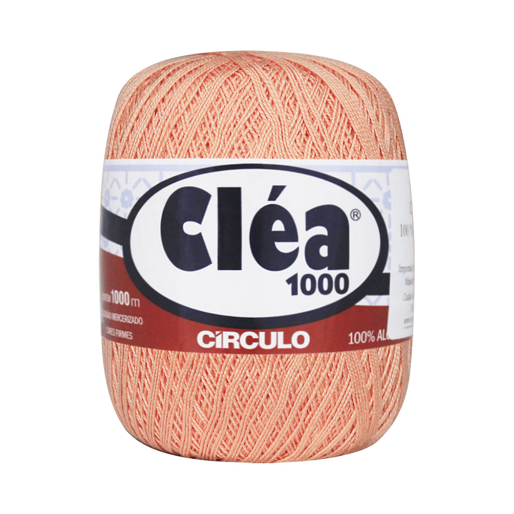 Hilo Clea 1000 Circulo 151g Color Anaranjado 4514