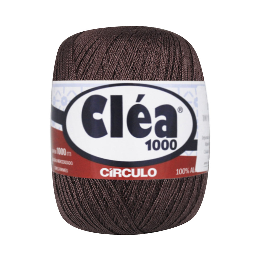 Hilo Clea 1000 Circulo 151g Color Café 7311