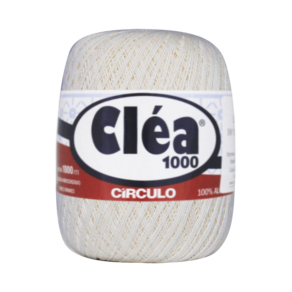 Hilo Clea 1000 Circulo 151g Color Blanco 8176