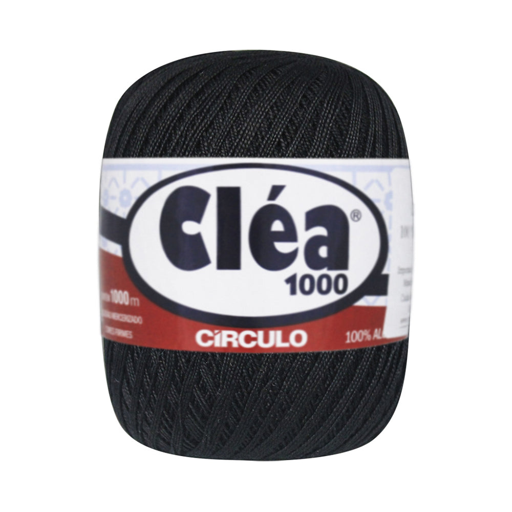 Hilo Clea 1000 Circulo 151g Color Negro 8990