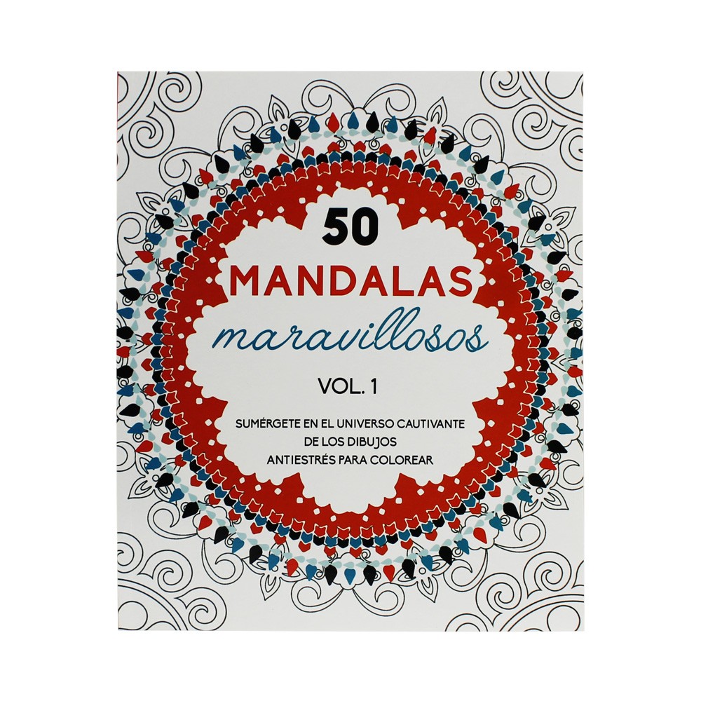 Libro; 50 Mándalas Maravillosos Vol.1