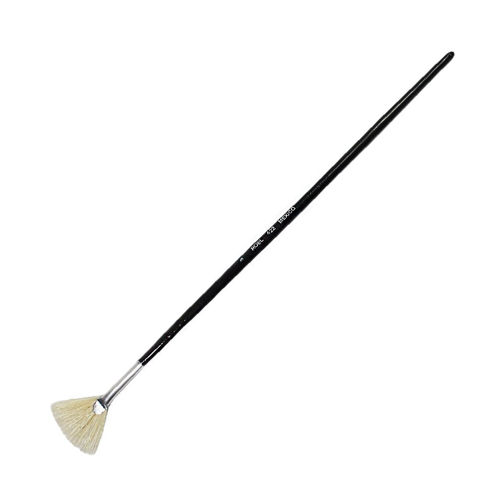 Pincel Abanico Cerda Extra Blanca S-422-03