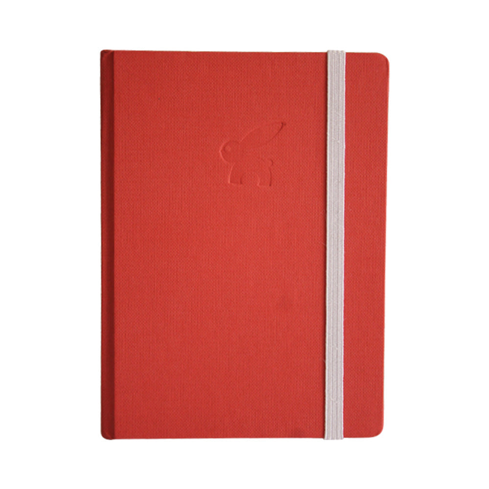Libro Indart para Dibujo A6 Portada Rígida Rojo 10.5x14.8cm con 48 Hojas, 120g