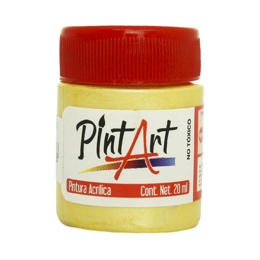 Pintura Acrílica Metálica PintArt Estudiante 20ml