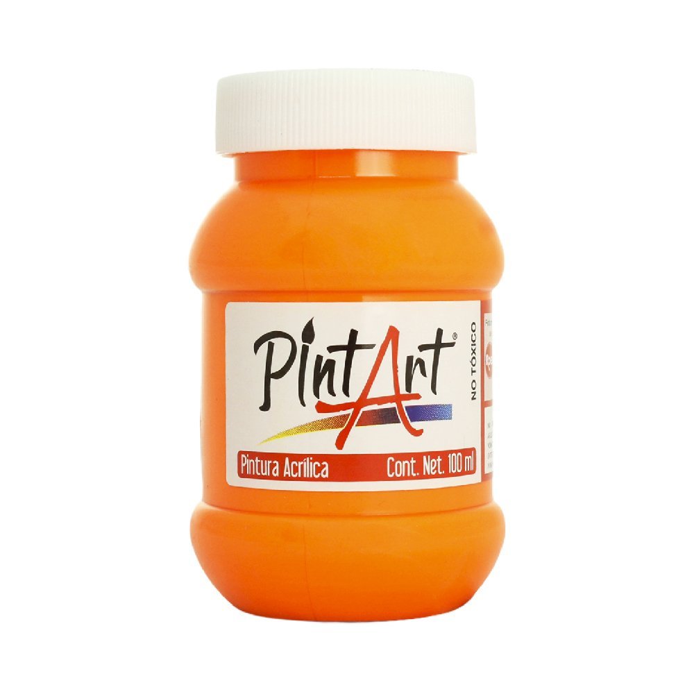 Pintura Acrílica Fluorescente PintArt Estudiante 100ml