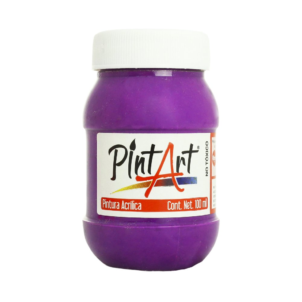 Pintura Acrílica Fluorescente PintArt Estudiante 100ml