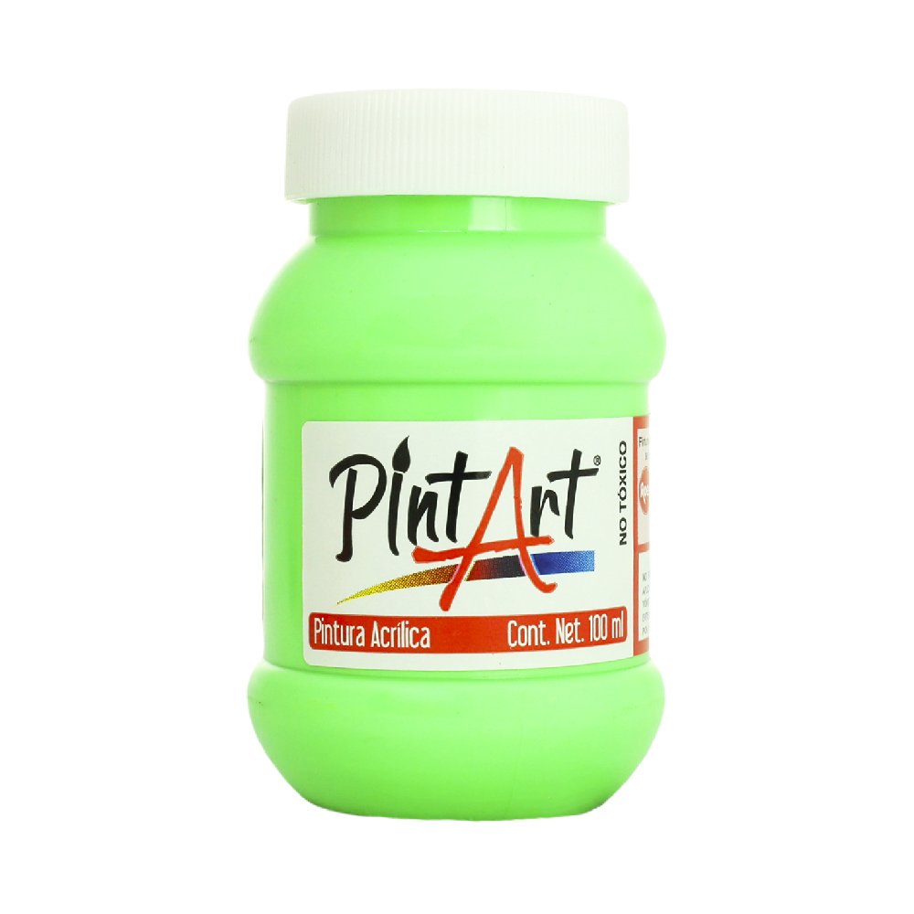 Pintura Acrílica Fluorescente PintArt Estudiante 100ml