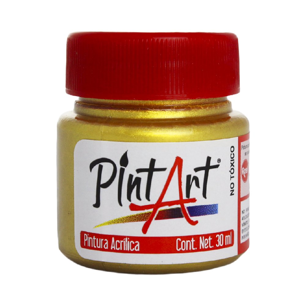 Pintura Acrílica Metálica PintArt Estudiante 30ml