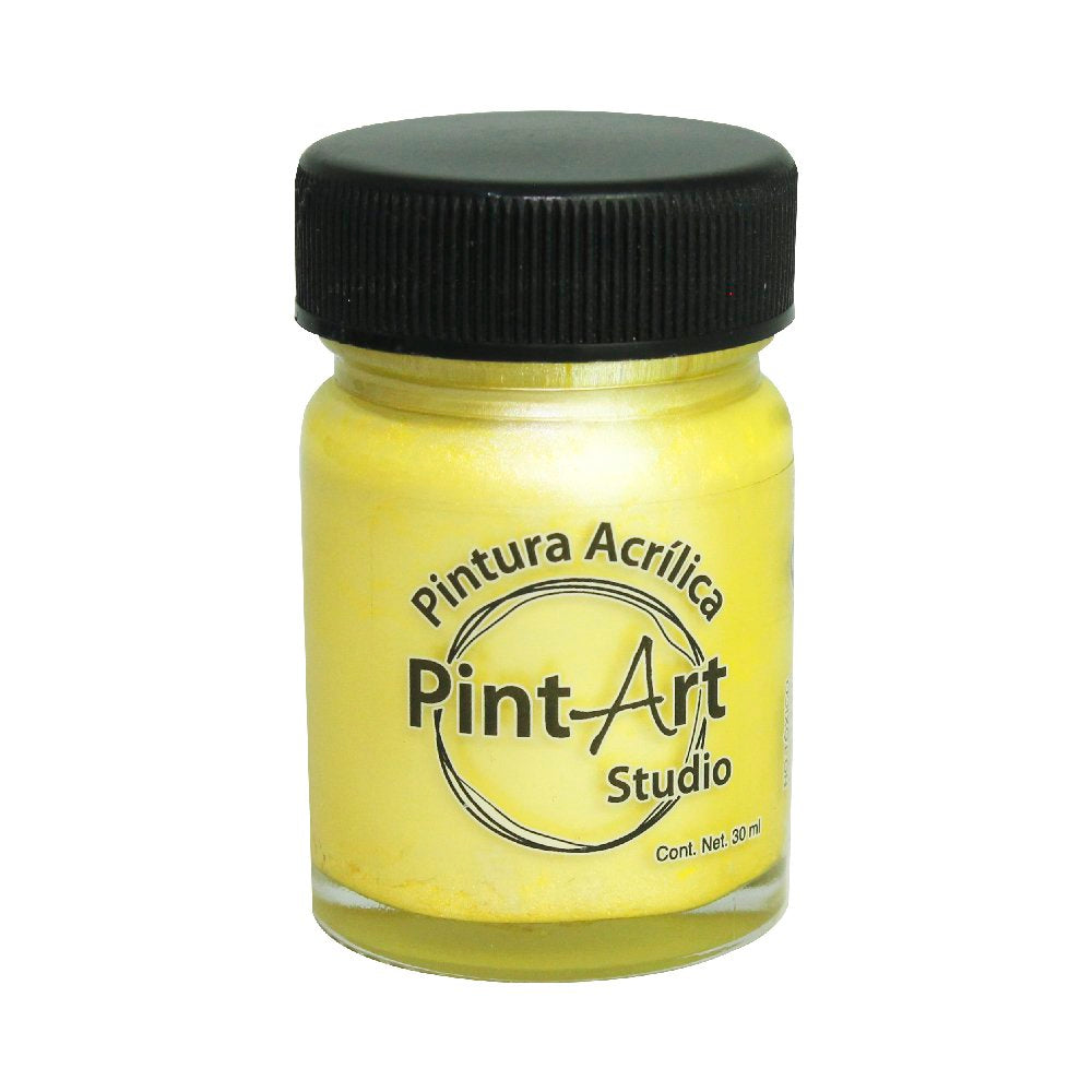 Pintura Acrílica Metálica Pintart Studio Vidrio 30ml