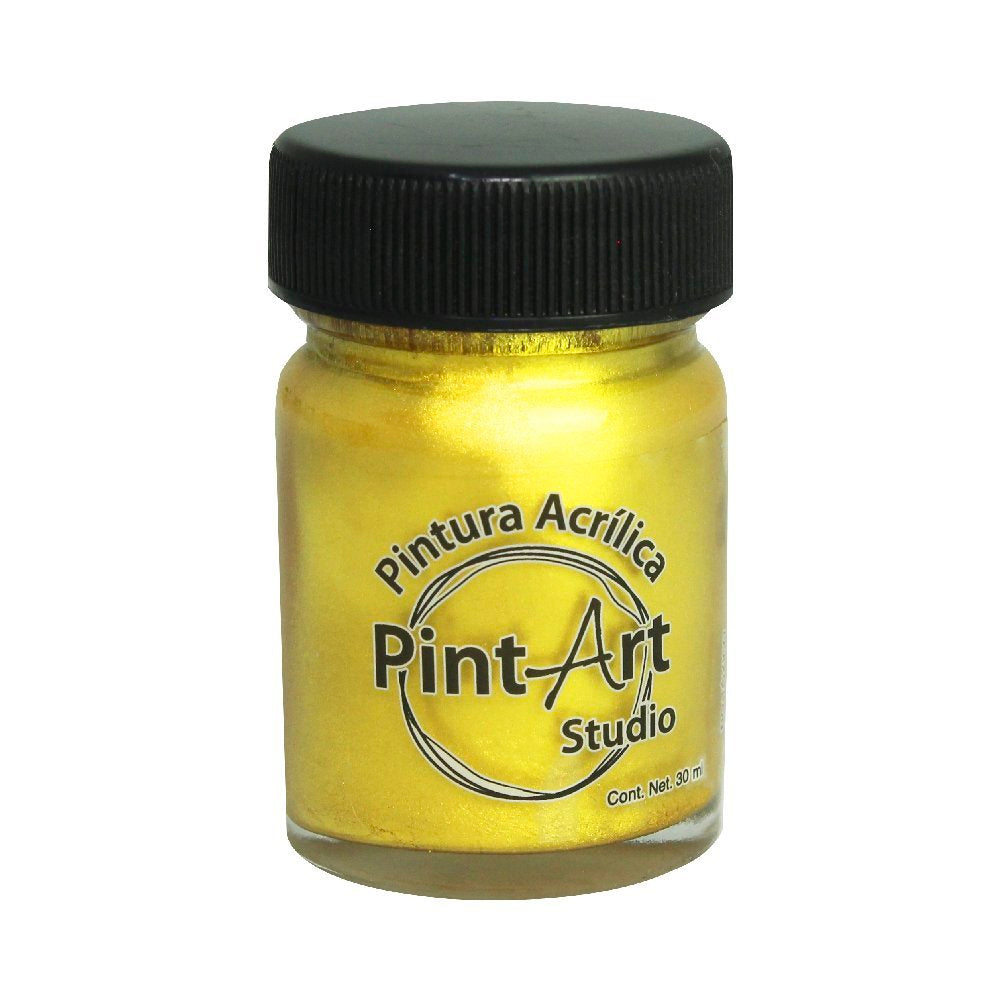 Pintura Acrílica Metálica Pintart Studio Vidrio 30ml