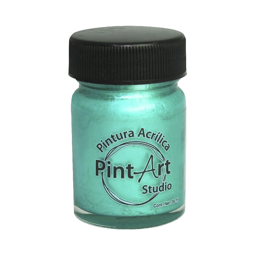 Pintura Acrílica Metálica Pintart Studio Vidrio 30ml