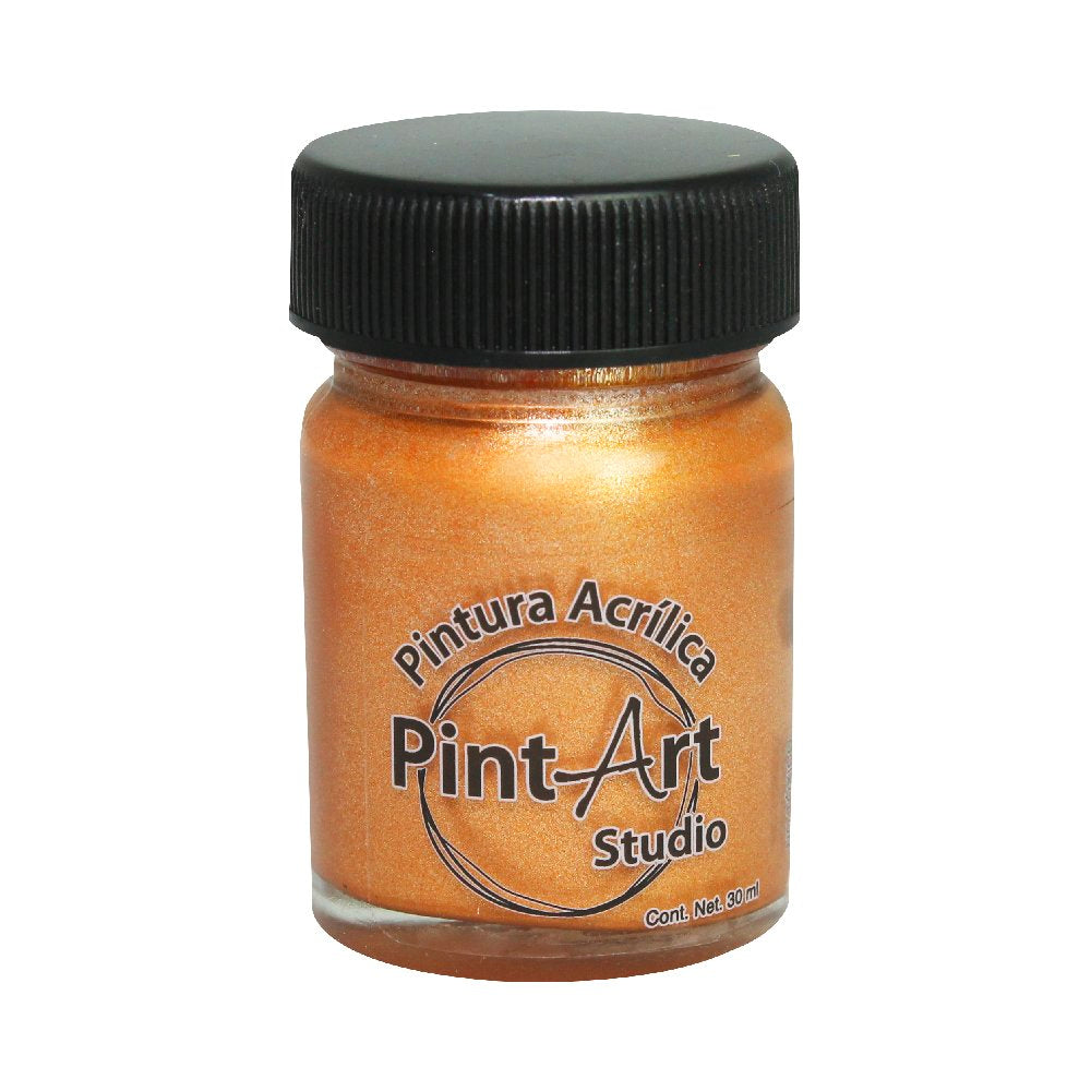 Pintura Acrílica Metálica Centelleante PintArt Studio Vidrio 30ml