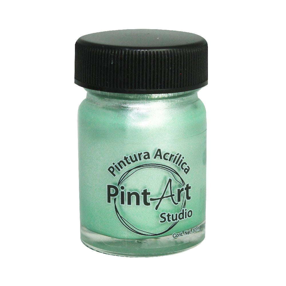 Pintura Acrílica Metálica Centelleante PintArt Studio Vidrio 30ml