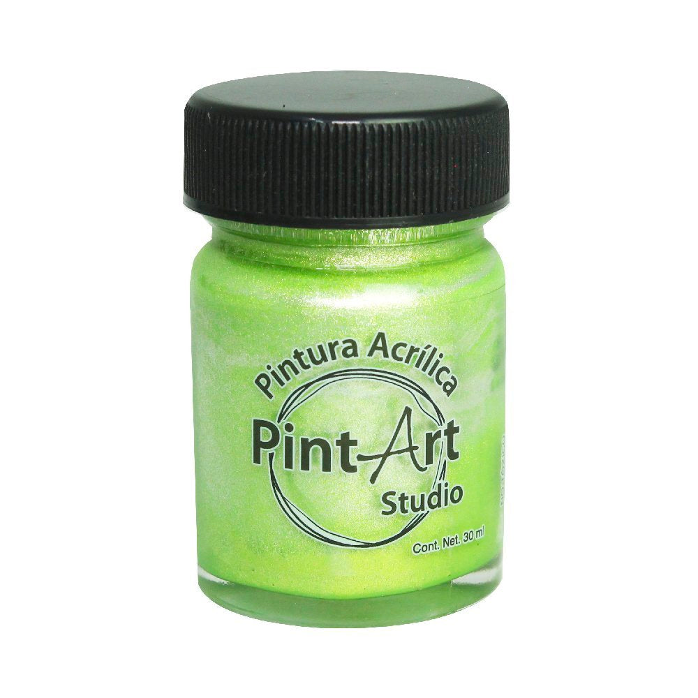 Pintura Acrílica Metálica Centelleante PintArt Studio Vidrio 30ml