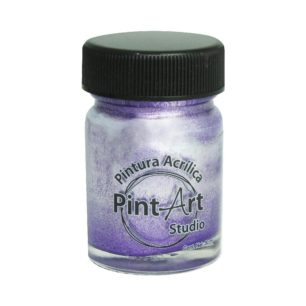 Pintura Acrílica Metálica Centelleante PintArt Studio Vidrio 30ml