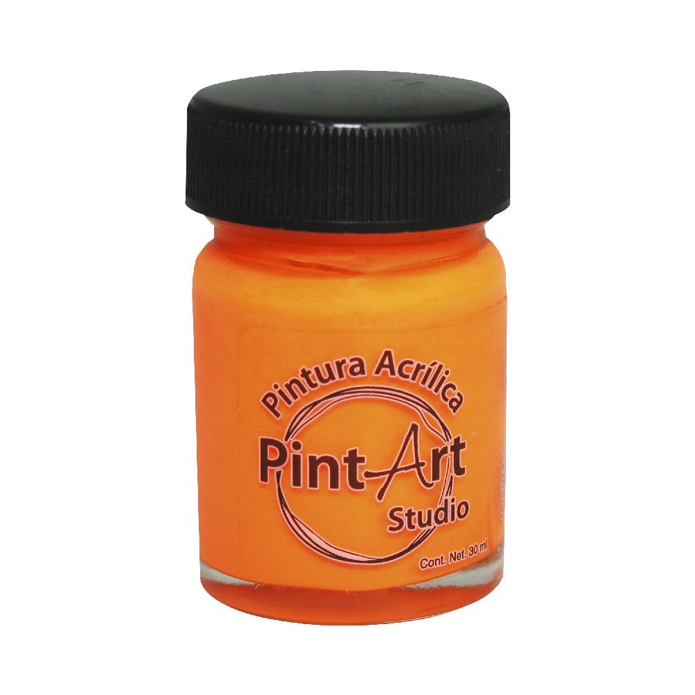 Pintura Acrílica Fluorescente Pintart Studio Vidrio 30ml