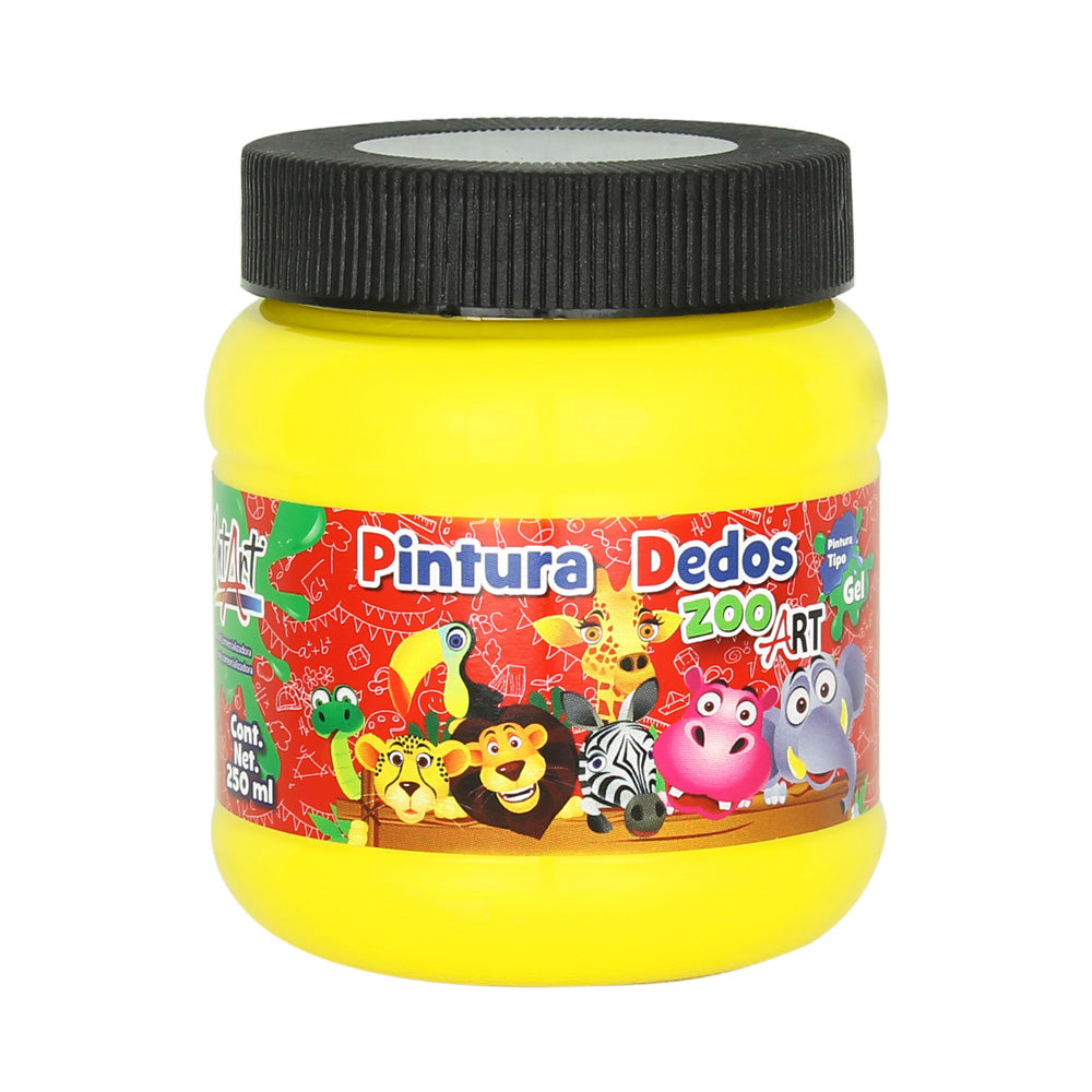 Pintura Para Dedos 250ml "ZooArt"