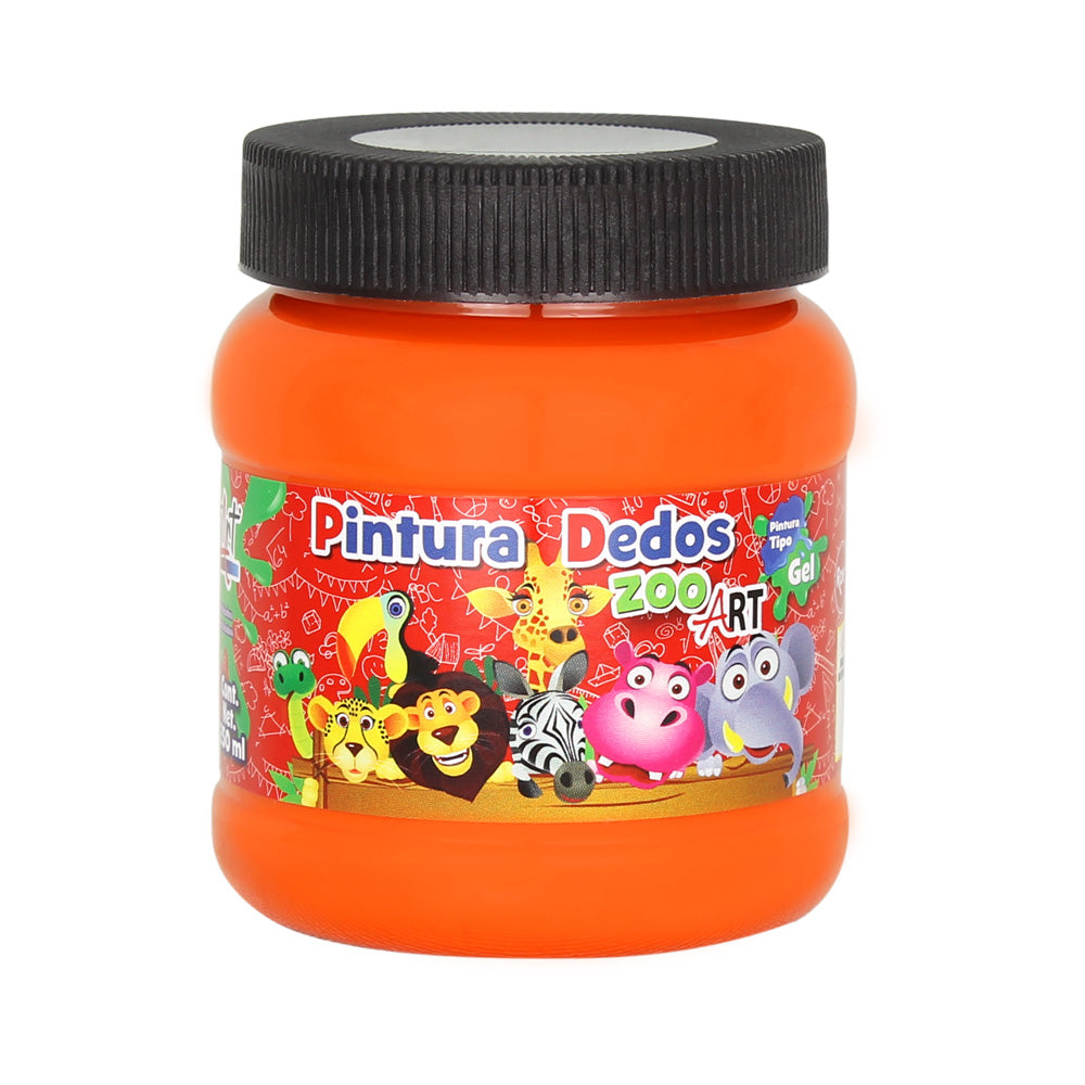 Pintura Para Dedos 250ml "ZooArt"