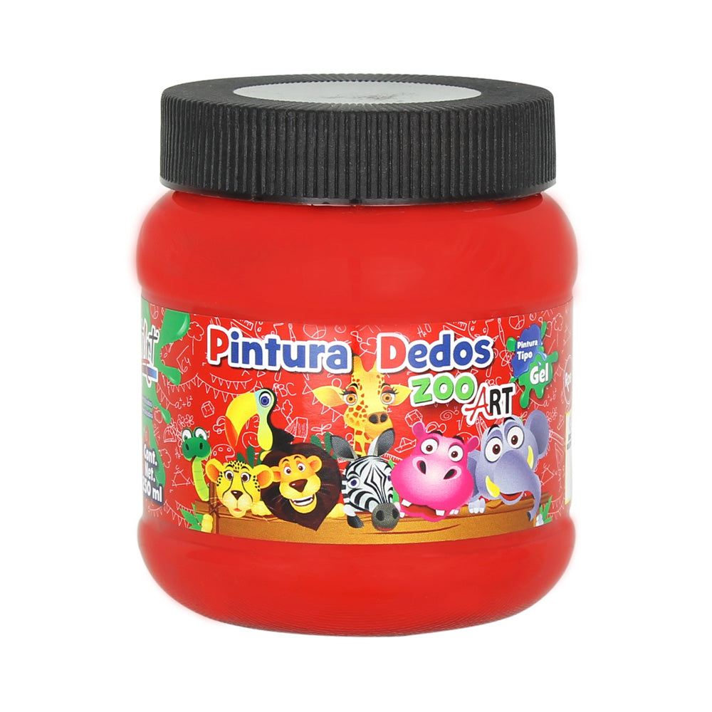 Pintura Para Dedos 250ml "ZooArt"