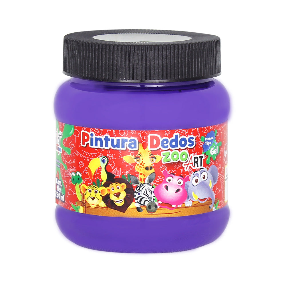 Pintura Para Dedos 250ml "ZooArt"